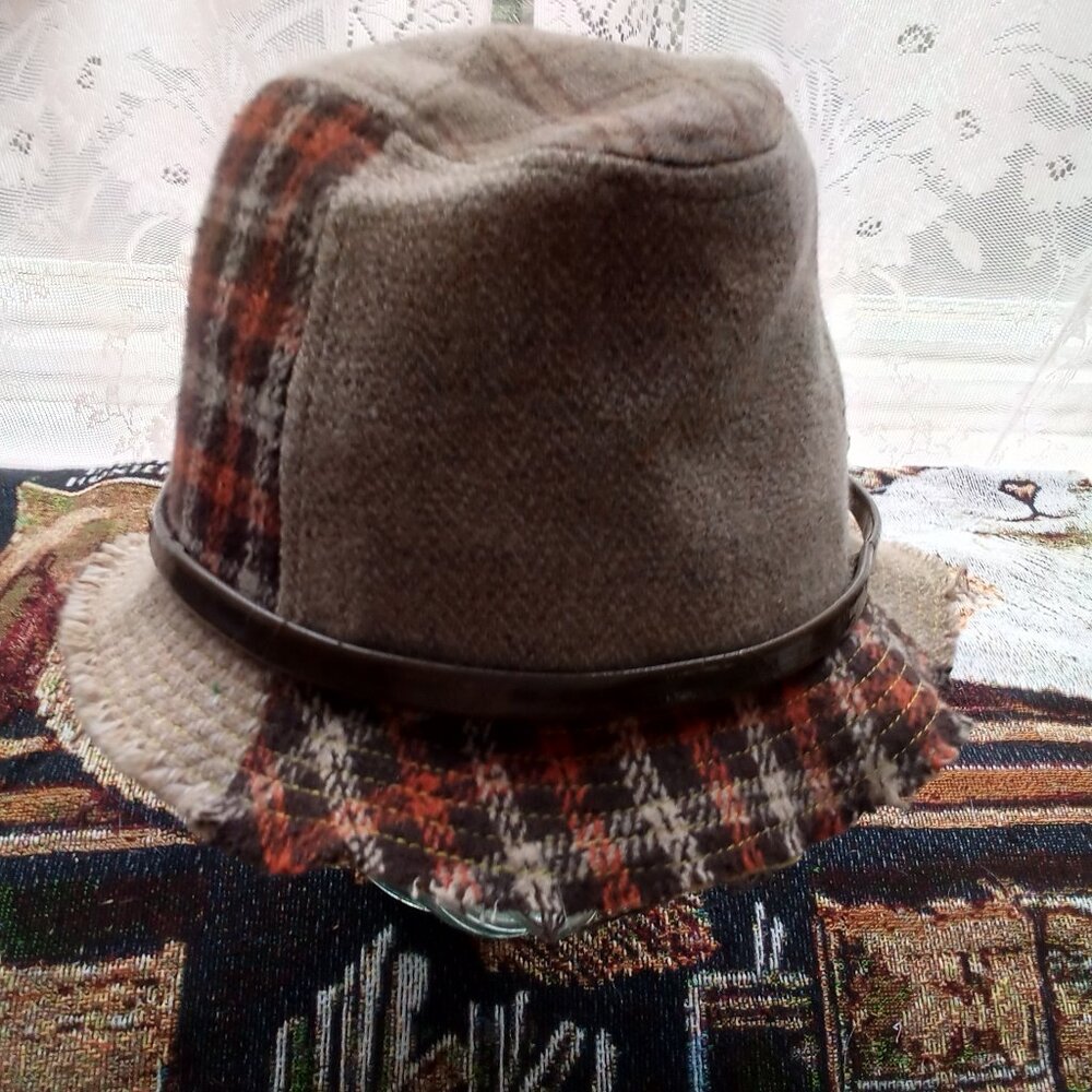 Grace Hats Patchwork Hat Fedora Or Similar Style - image 6